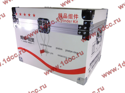 Поршневая группа WD615.95 375л.с. (6 гильз, 6 поршней (...0004), 6 пальцев,комплект колец) H3 BOWEI HOWO (ХОВО)  фото 1 Санкт-Петербург